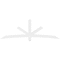 Ekena Millwork Alberta Architectural Grade PVC Gable Bracket, 96"W x 32"H x 4"D x 4"F, 8/12 Pitch GBP096X32X0404ALB00 - alternate 5